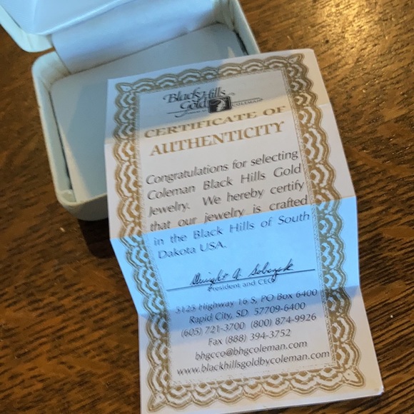 Ladies beautiful black hills gold pendant/brooch /pin, chain, necklace 299.99 - Picture 5 of 5
